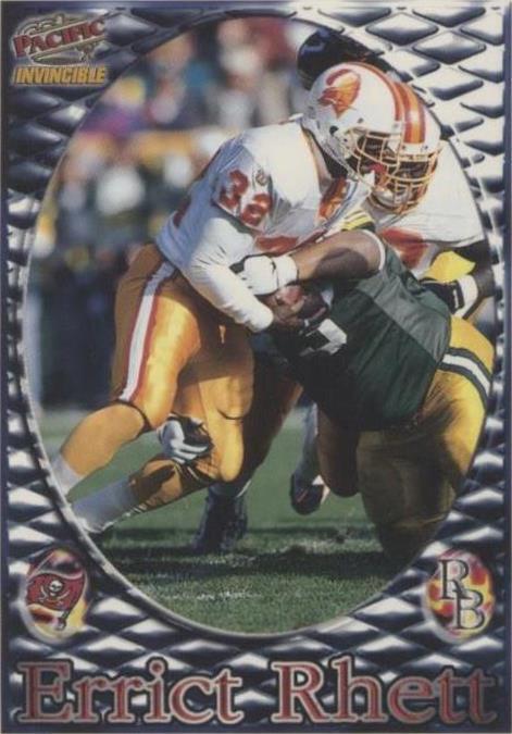 Errict Rhett R&b 1997 Pacific Invincible - Smash-Mouth Errict Rhett #220 for sale online ...