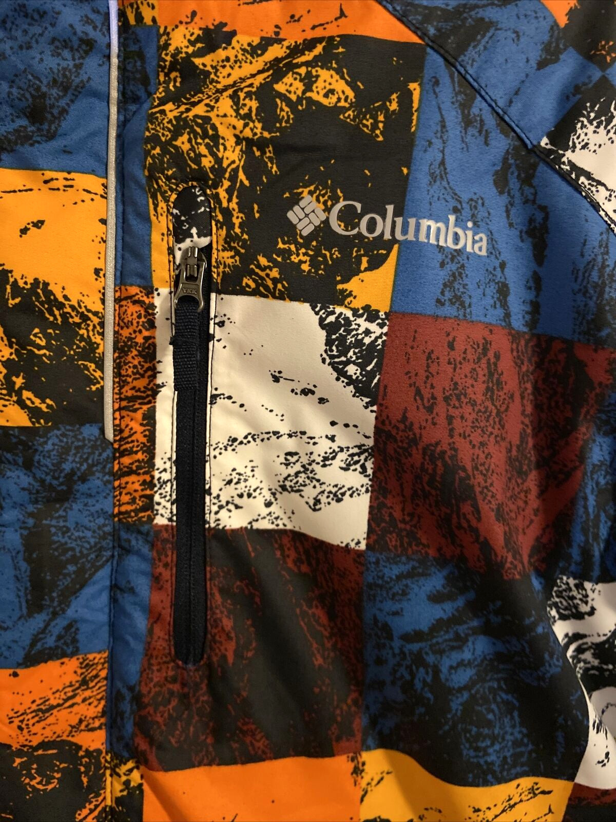 Columbia Boys Lightning Lift Hoodie waterproof Jacket zip up warm size L (12-14) image 2