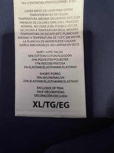 S.C. & Co. Ladies BLUE Denim Skort / NEW Short Skirt 1508337 Size XL ~ FREE P&P - Picture 23 of 24