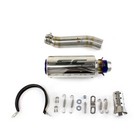 Slip for Honda CBR300R 2013-23 CBR300F Blue Muffler Tips Exhaust Mid Tail Pipe