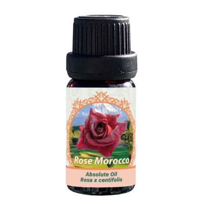 Rose Morocco Absolute Oil, 100% Pure Therapeutic Grade (Undiluted Natural) 10ml