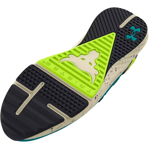 Under Armour Men's Project Rock BSR 4 Training Shoes - Dark Turquoise Blue - New - Picture 5 of 5