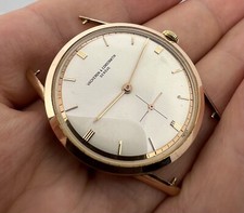 VACHERON CONSTANTIN PATRIMONY 18K GOLD TWO TONE DIAL REF 6456 MEN'S WATCH 34 mm 18