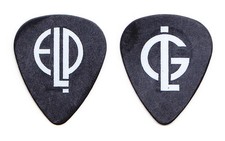 Emerson, Lake & Palmer Greg Lake Signature Black Guitar Pick - 2010 Tour