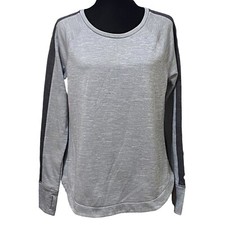 C9 Champion Lightweight Sweatshirt Activewear Athleisure Gray Black Size Medium