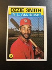 1986 Topps Ozzie Smith NL All Star #704 Cardinals HOF Baseball