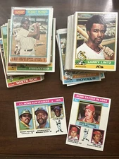 1976 Topps Baseball singles - You Pick - Cards 1 - 350