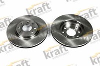 2X Kraft 6041670 Bremsscheibe FüR Opel