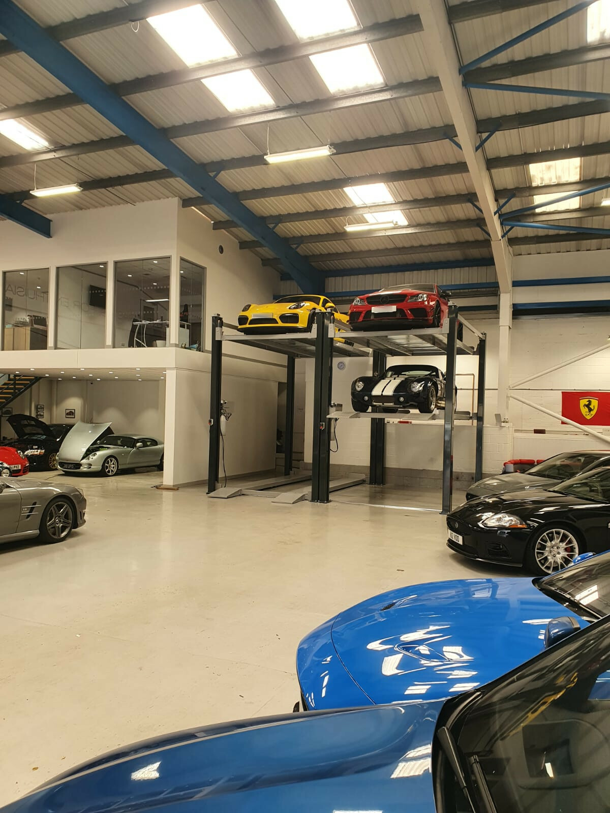 Lift Giant Triple Level Car Parking Lift Auto Racking Storage Lift