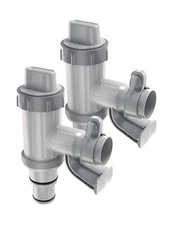 MASCARRY Above Ground Swimming Pool Hose Adapter with Plunger Valve and Pipe ...