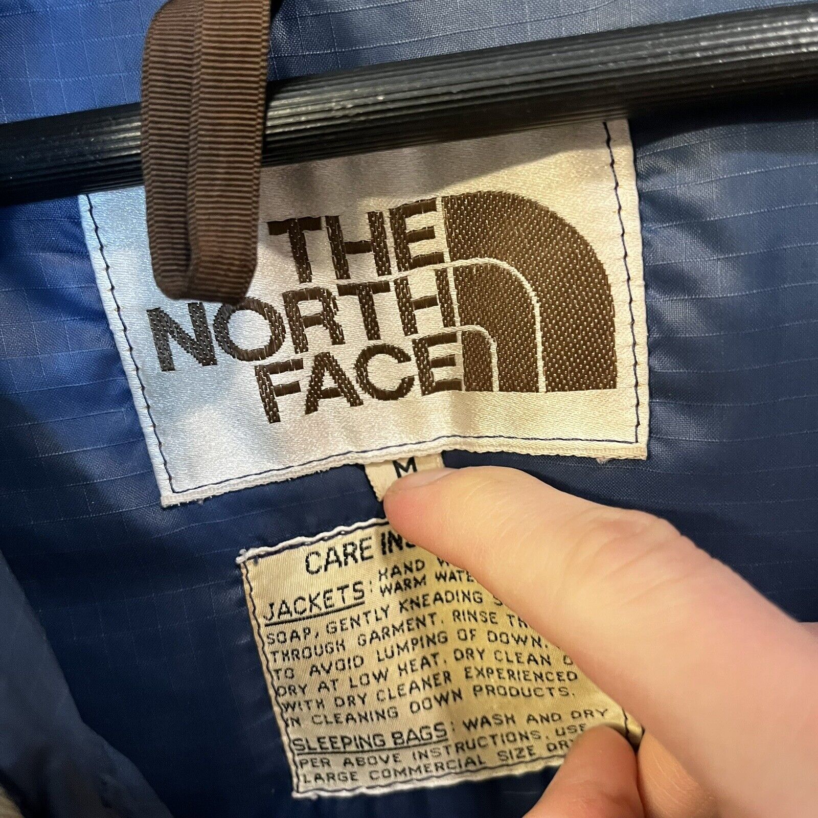 vintage NORTH FACE brown tag 64cloth