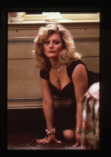 Beverly D"Angelo Sexy Low Cut Busty Cocktail Dress Original 35mm