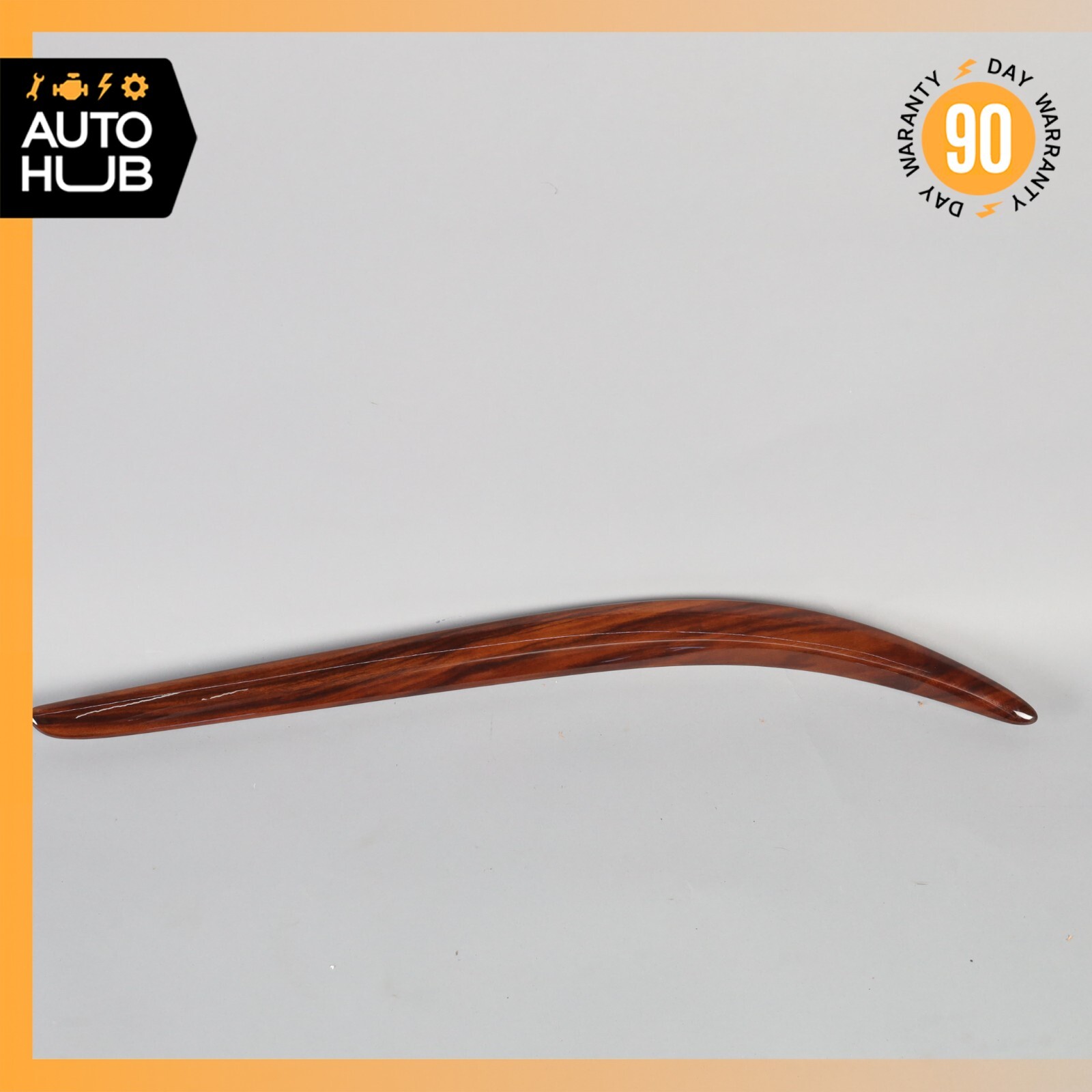 08-18 Maserati GranTurismo M145 Rear Left Driver Side Door Panel Trim Wood OEM