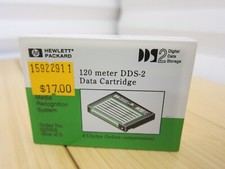 1 Single NOS Factory Sealed HP DDS-2 4GB 120 Meter Data Cartridge