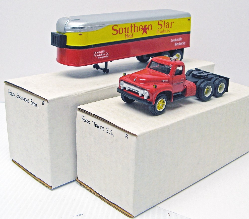 Rare 1/55 Ford Semi Southern Star Meat Products DMC Diecast Model USA