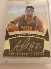 2012-13 PANINI INNOVATION AUSTIN RIVERS ROOKIE AUTOGRAPH NEW ORLEANS PELICANS