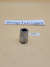 Snap-on  Tools TW-221 1/2"-Drive 11/16" SAE 6-Point Shallow Socket USA 