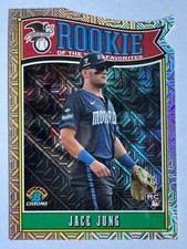 Jace Jung 2025 Bowman Mega Box Mojo Rookie of the Year Favorites ROY-8