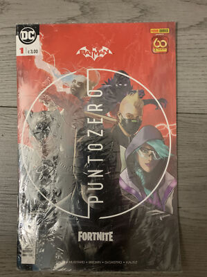 BATMAN FORTNITE ZERO POINT NUMBER 1 SEALED - NEW -