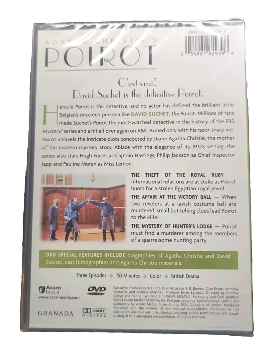Agatha Christie's Poirot: Collector's Set Volume 6 (DVD) - NEW