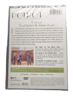 (未使用･未開封品)Poirot Collector's Set 6 [DVD] Agatha Christie's Poirot: Collector's Set Volume 6 (DVD) - NEW