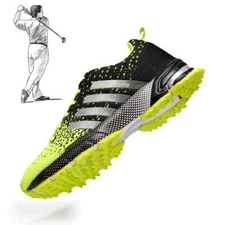 Golf Shoes Male Athletics Golf Sneakers Light Mesh Walking Shoes Golfer Sneakers