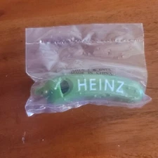 Heinz Pickle Whistle 3" Plastic VTG NOS New Sealed Green Pickles Party Promo 