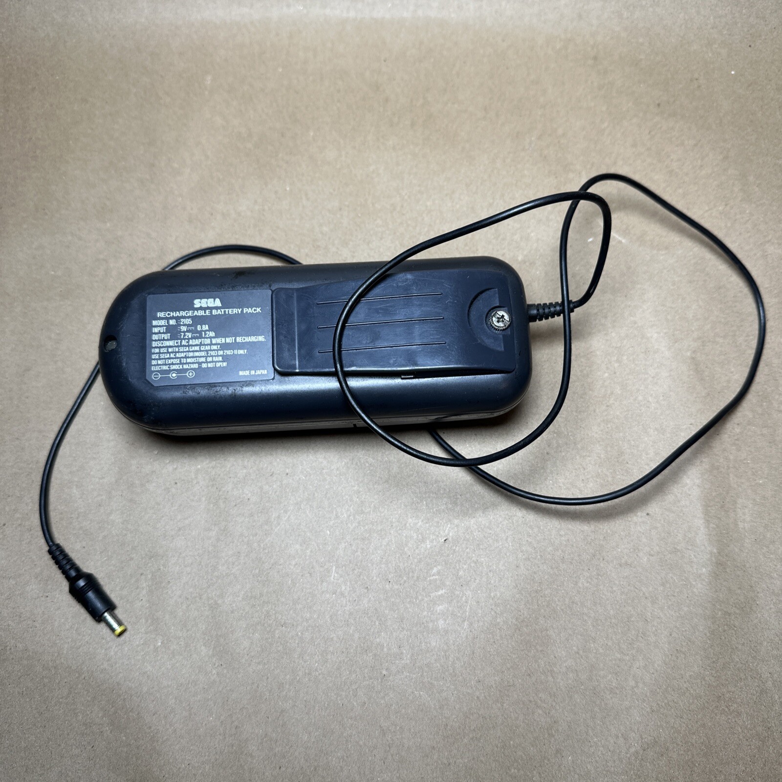 Official SEGA Game Gear Battery Pack (Model 2105 1991) eBay