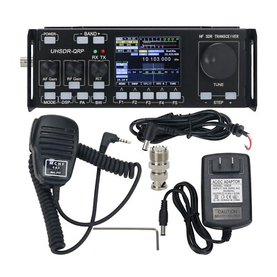 MCHF V0.6.3 HF SDR Transceiver QRP Transceiver Ham Radio (Transparent Buttons)