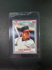 1990 Post Cereal FIRST COLLECTOR SERIES #18 Dale Murphy - Very nice! Braves