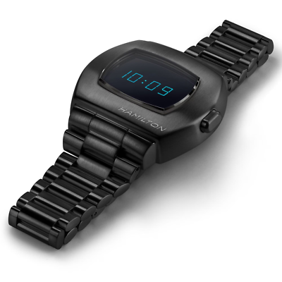 New Hamilton American Classic PSR Digital Quartz Blue Dial Mens