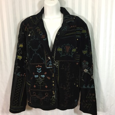 chicos embroidered jacket