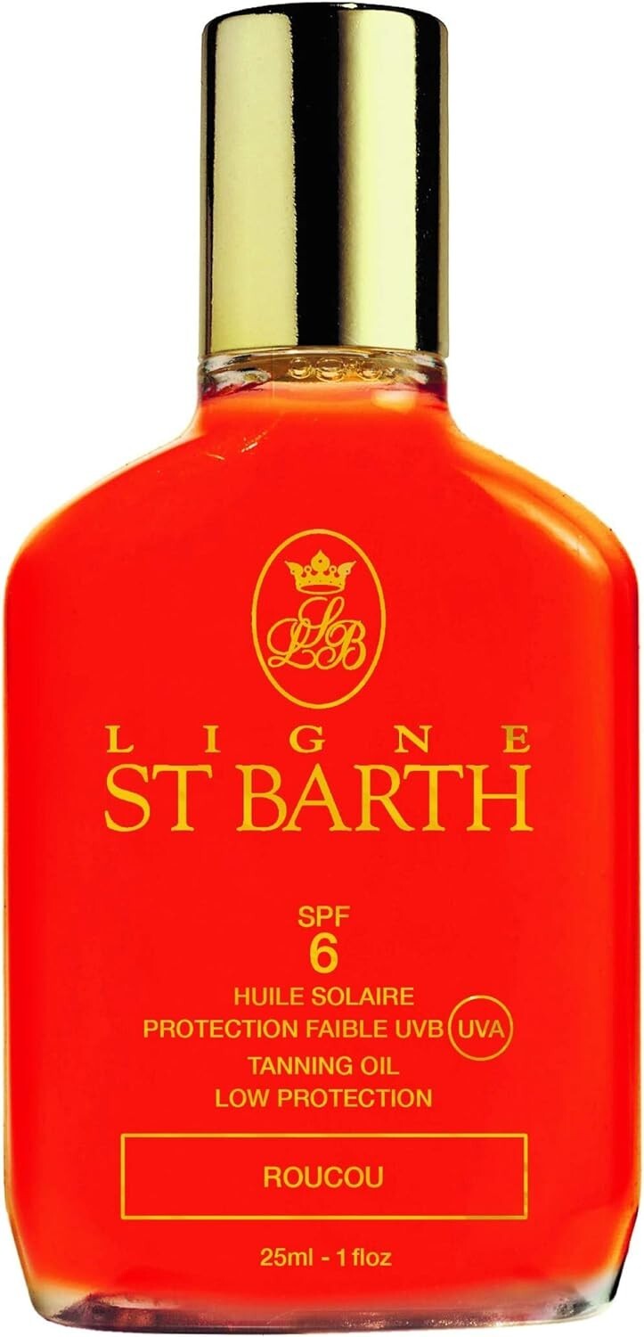LIGNE ST BARTH ROUCOU HUILE SOLAIRE PROTECTION FAIBLE UVB  SPF 6 - 25 ml