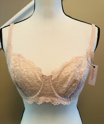 Skarlett Blue Women Wander Multi-Way Balconette Bra Sand 36D NWT pink light
