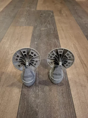 Star Wars Power of the Force Exploding Laser Cannon Anti-vehicle 1997