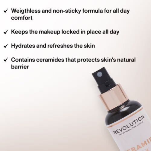 Makeup Revolution Ceramide Fix Fixing Spray (100ml) - Picture 3 of 8