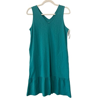 J Jill Flounced Hem Double V-Neck Knit Dress Women XS Green Ruffle Summer Chic | eBay J Jill Flounced Hem Double V-Neck Knit Dress Women XS Green Ruffle Summer Chic | eBay