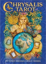 CHRYSALIS TAROT KIT Deck Card Book Set crysalis fantasy art fortune oracle cards