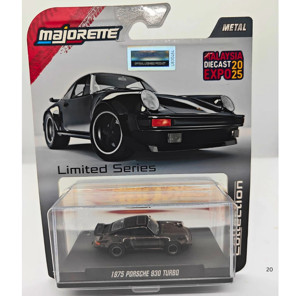 Majorette MDX 2025 1975 Porsche 930 Turbo Serie Limitada y Ford Focus ST CHASE Foto 4 de 4