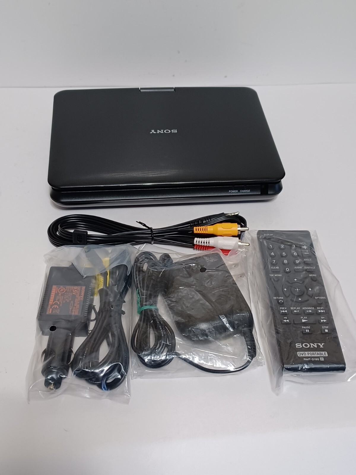 NEW ︎Sony DVPFX970 Portable DVD Player 9” with Remote, 2 Chargers, & Cables eBay
