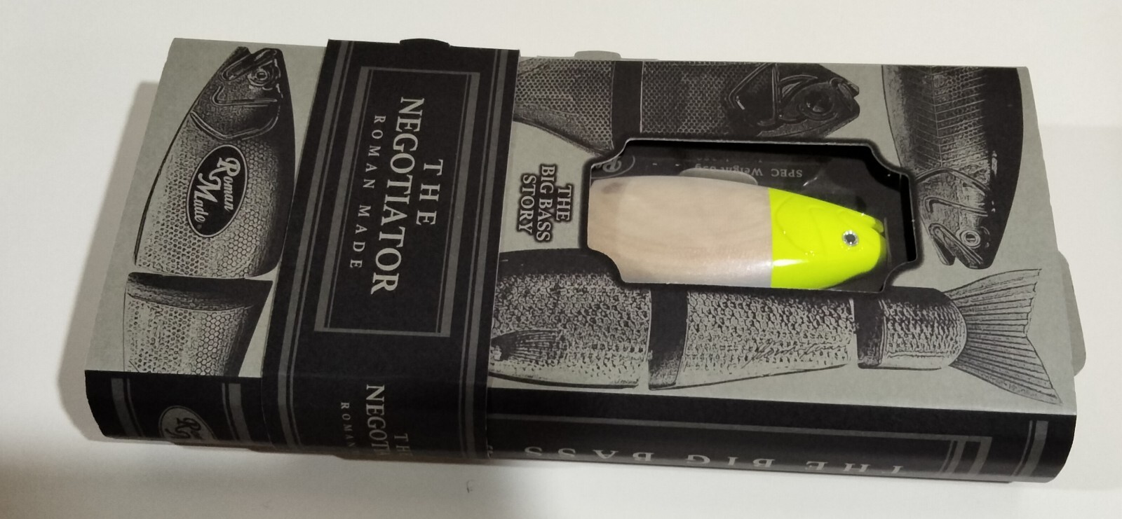 LIMITED Roman Made Negotiator from Japan Glide wood swimbait rare lure NIP HTF 6 - Image 11