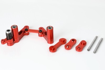 Aluminum 17T Servo Steering Arm For 1/5 Scale RC Car - Compatible With HPI Baja 5B, 5SC (Silver)