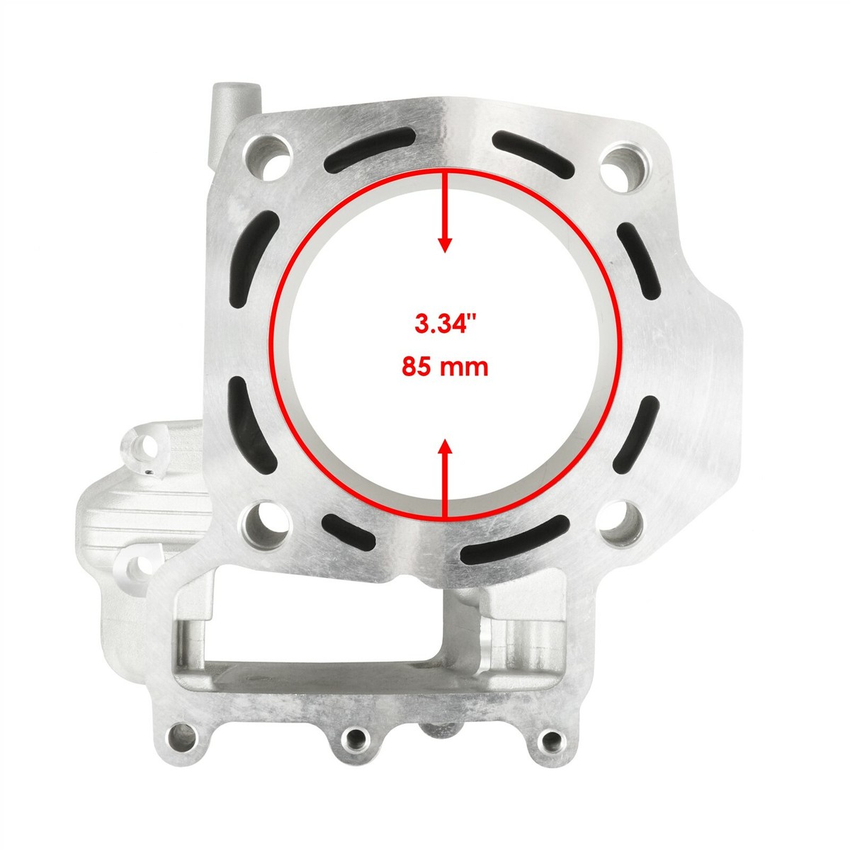 Rear Cylinder w/ Gaskets fits Kawasaki 11005-0134 11005-0593 Bore