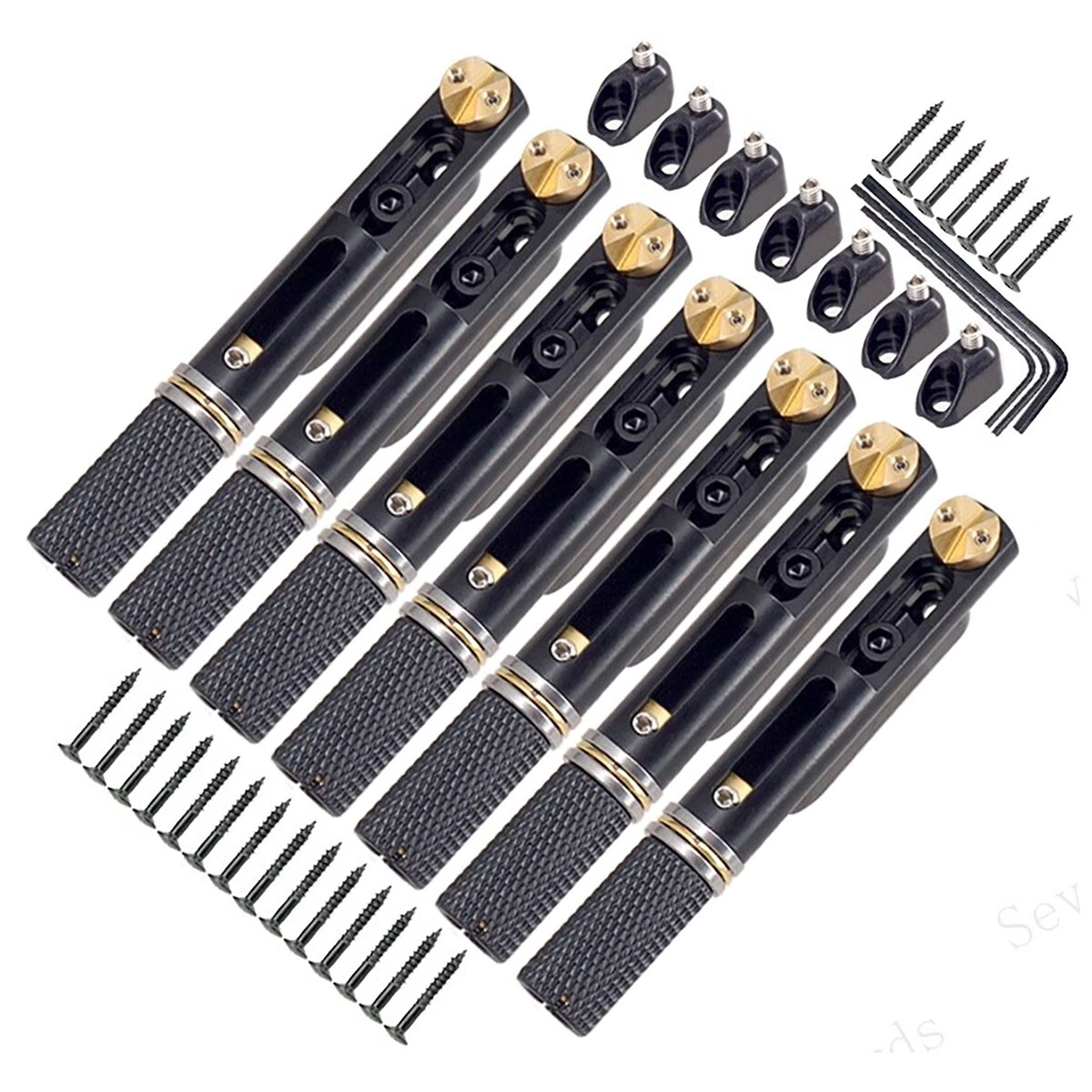 7 string 2024 headless guitar bridge