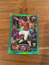 Joey Meneses 2023 Topps Chrome Green Refractor /99 NRMT+ Rookie Nationals RC
