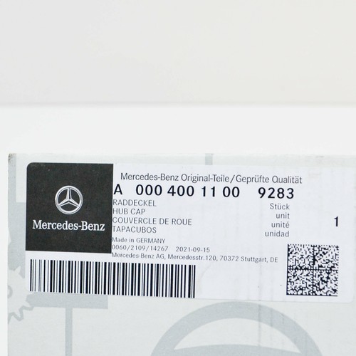 NEW MERCEDES-BENZ C W205 WHEEL HUB COVER CAP A00040011009283 OEM - Picture 9 of 10