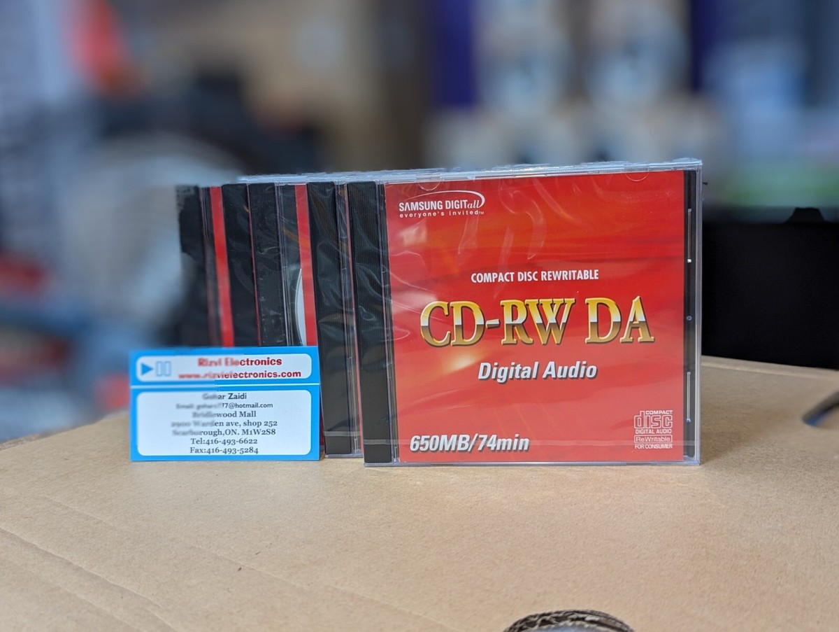 スタイル DVD-BOXⅠ‐Ⅱ Samsung CD-RW Digital Audio 5 Pack | eBay