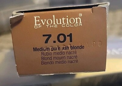 ALFAPARF Evolution of the Color Permanent Hair Color 2.05 Oz 7.01 Medium Pure As