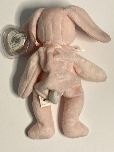 Rare Ty Hoppity The Rabbit 1996 Beanie Babies - Picture 2 of 2