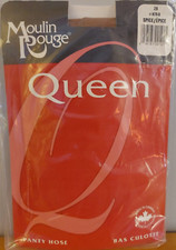 Vintage Pantyhose Moulin Rouge Color Spice Queen Size 160-200 Lbs BDR1